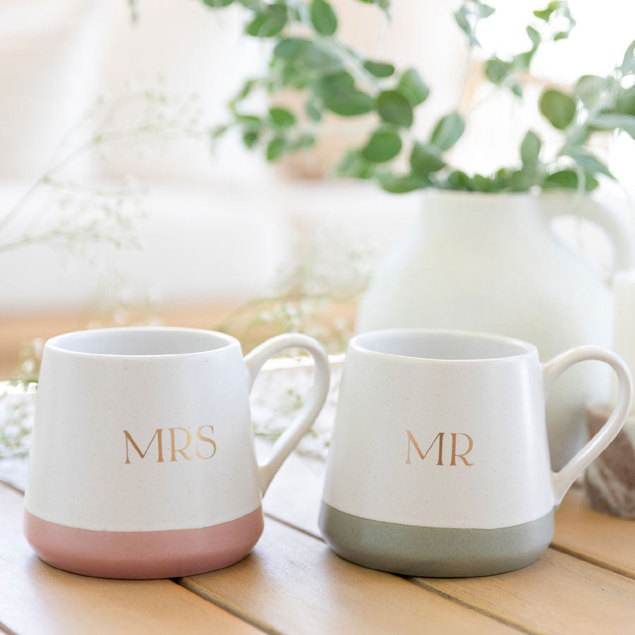 Splosh Couples Mug Set - Mr & Mrs | Koop.co.nz