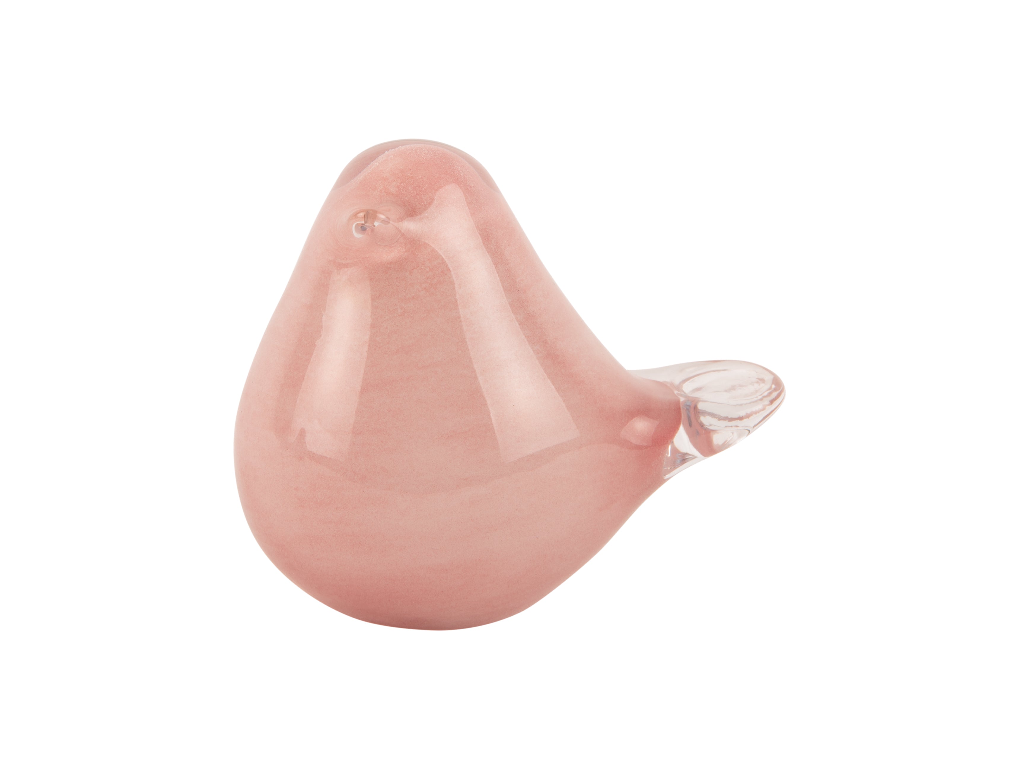 PT Home Glass Fat Bird Statue | Koop.co.nz