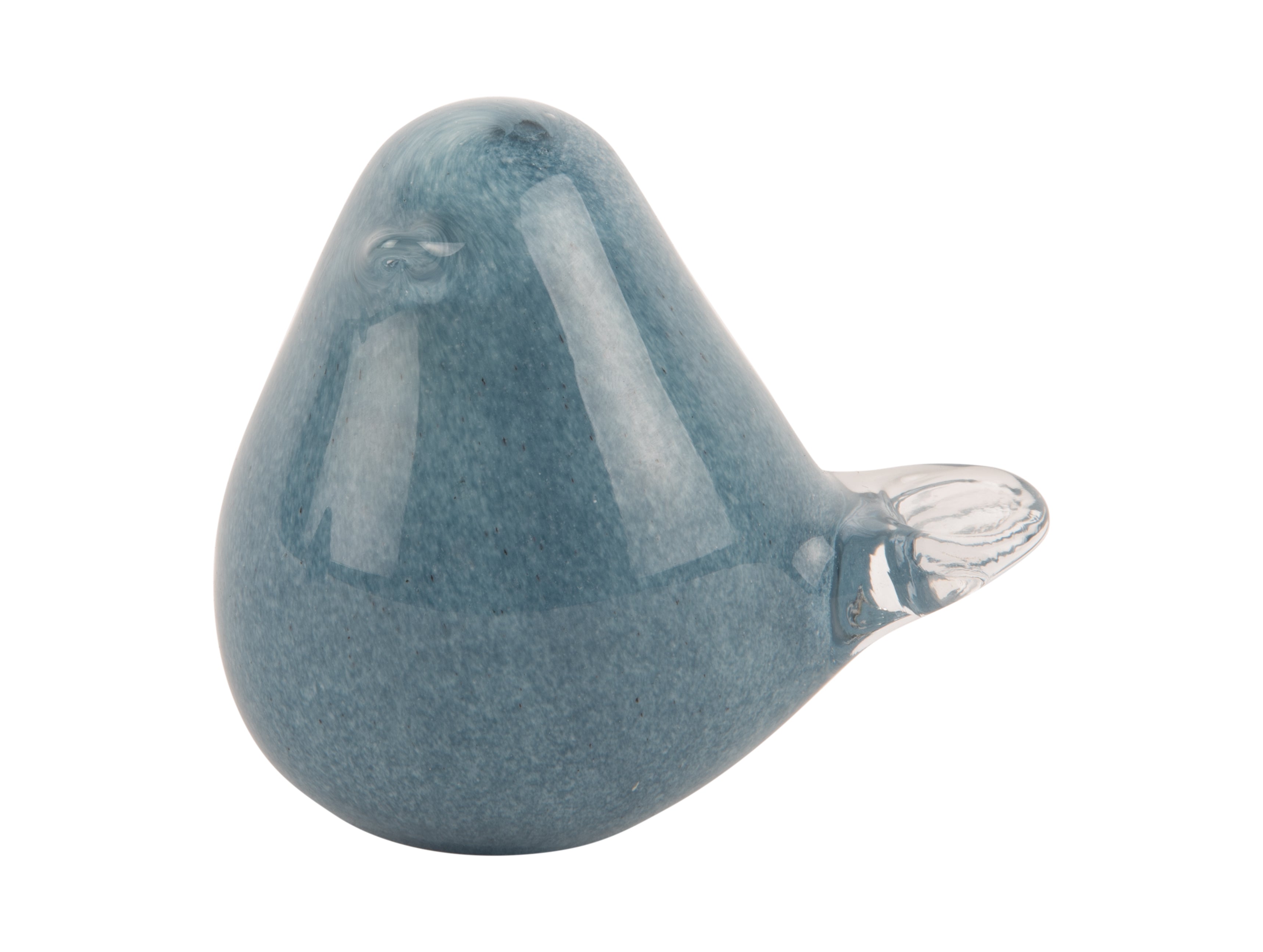 PT Home Glass Fat Bird Statue | Koop.co.nz