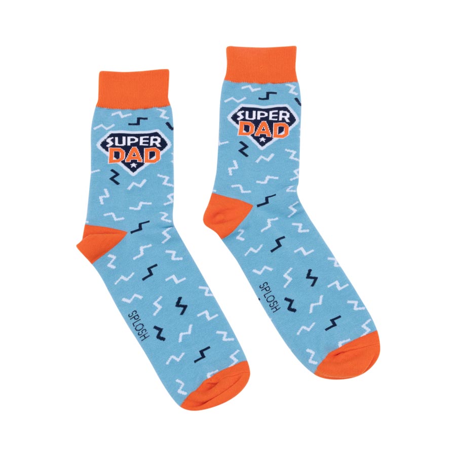 Splosh Super Dad Socks | Koop.co.nz