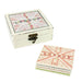 Zita M Ceramic London Coaster Set & Holder | Koop.co.nz