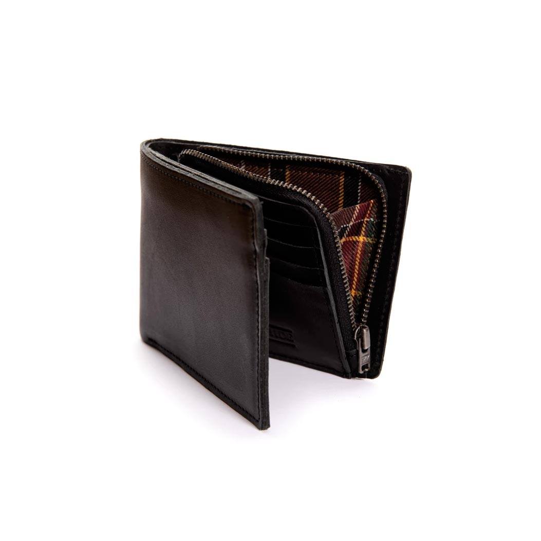 Stitch & Hide Mens Leather Billy Wallet - Black | Koop.co.nz