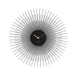 Karlsson Peony Wall Clock – Medium Black (45cm) | Koop.co.nz