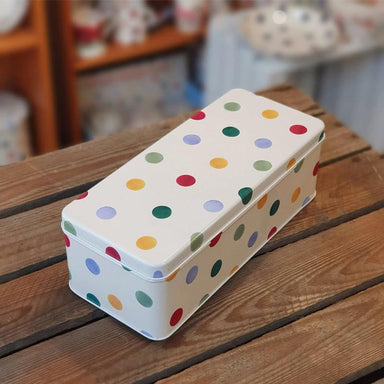 Emma Bridgewater Polka Dot Long Tin | Koop.co.nz